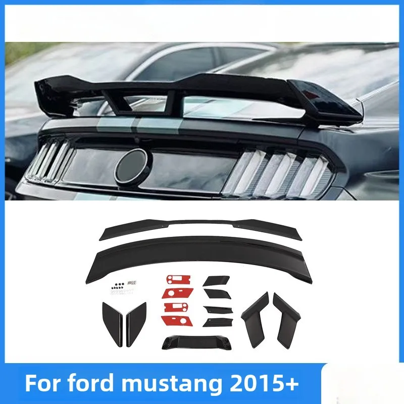 

Подходит для Ford Mustang 2015 + спойлер на крышу, спойлер багажника, диффузор