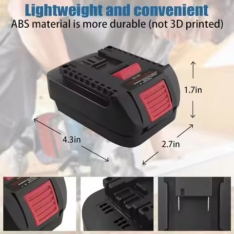 Battery Adapter for Einhell 18V Li-ion Battery Converter to for Bosch 18V GBA series lithium battery Power Tools Drill EIN18BS