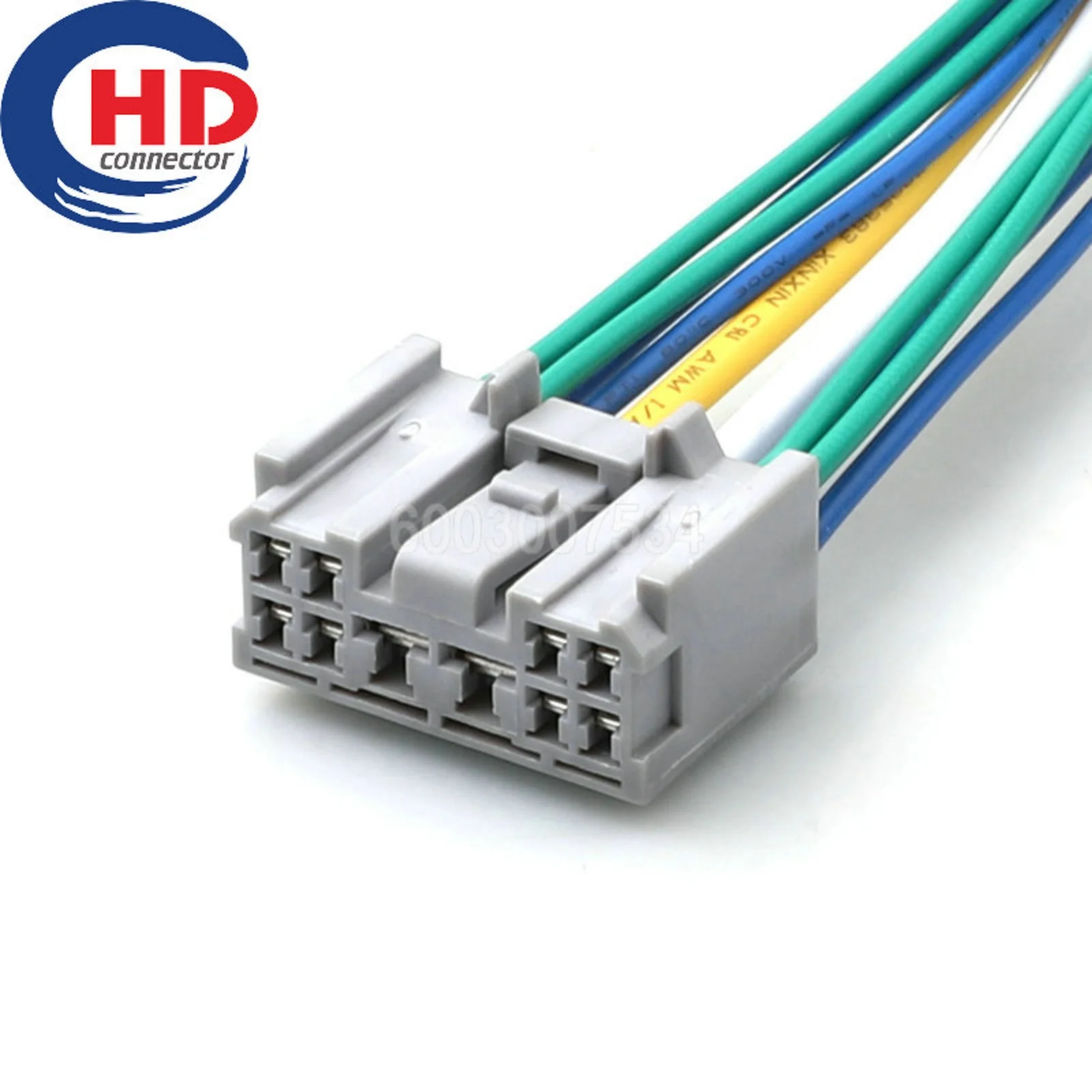 10 Pin Connector Unsealed 2.2mm 4.8mm Female Connector Motorcycle Electrical Harnesses Wiring Harness Cable 6520-1142 6520-1143
