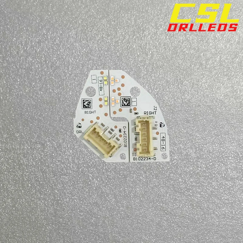 For Seat Leon MK3 5F Cupra DRL 5F0941475A 5F0941476A LED daytime running lights board module 2017-2020 replace OEM White