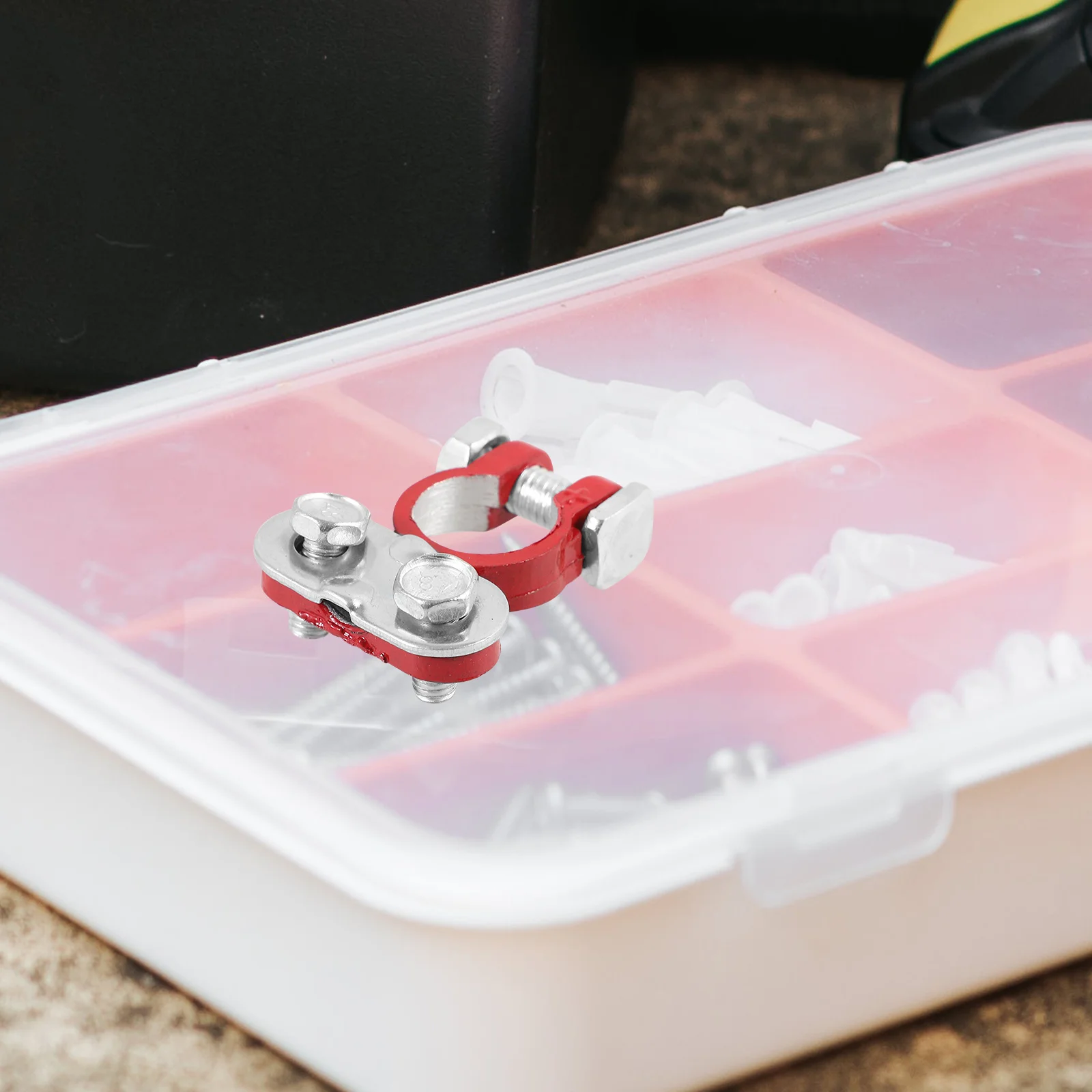 

2pcs Terminal Connectors Car Truck Clamps Large Contact Area Stable Connection Auto Vehicle Cable Terminals