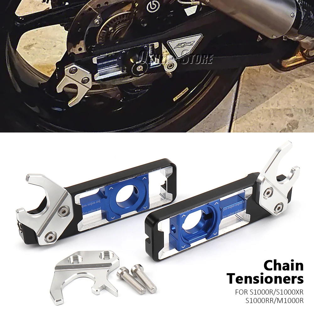 

Аксессуары для мотоциклов CNC, блок блоков заднего колеса, цепные регуляторы, натяжители для BMW M1000R S1000R S1000XR S1000RR S1000 RR
