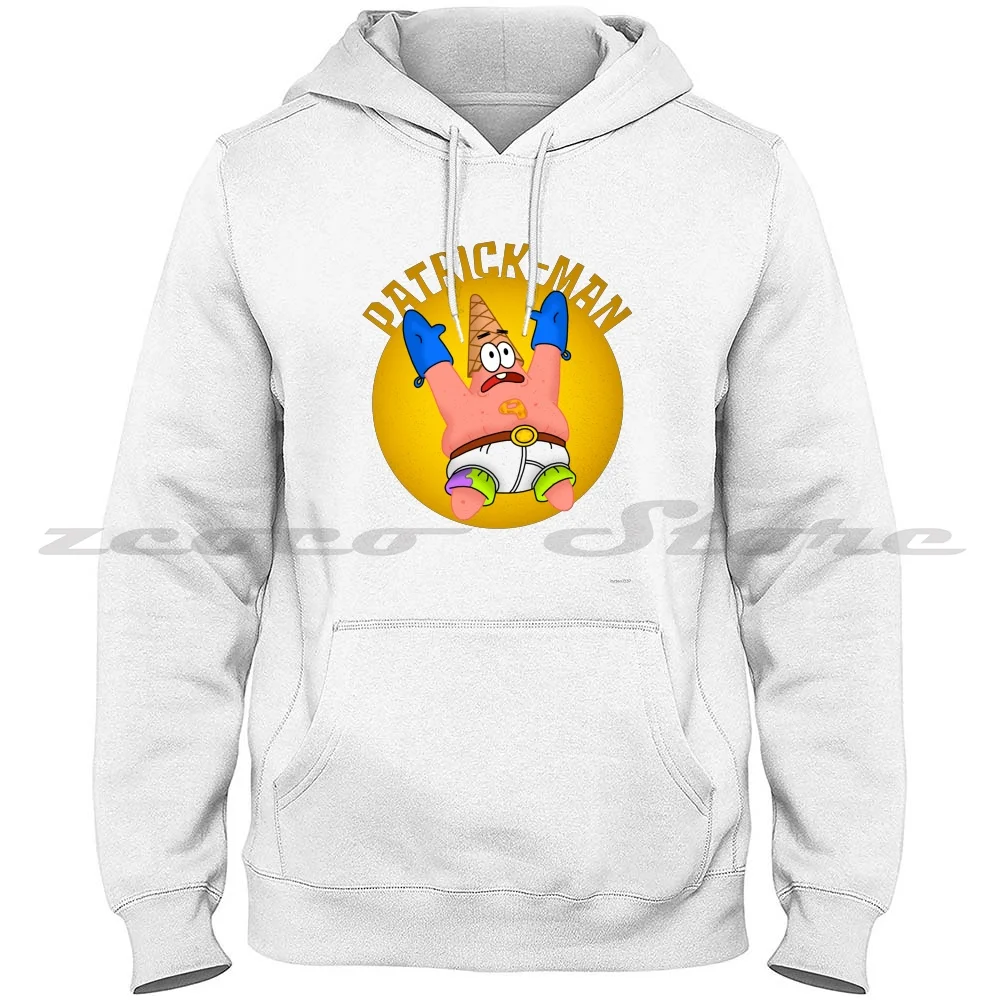 Starfish Fashion Hoodies High-Quality Sweatshirt The Flying Sandie Plankton Karon Squidward Mr Krabs Man Ray Mermaid Man