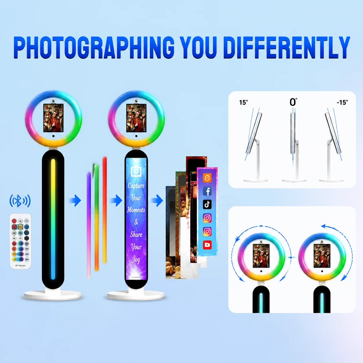 Portable iPad Photo Booth Stan - огляд і ціна Photography Lighting Kit Rental