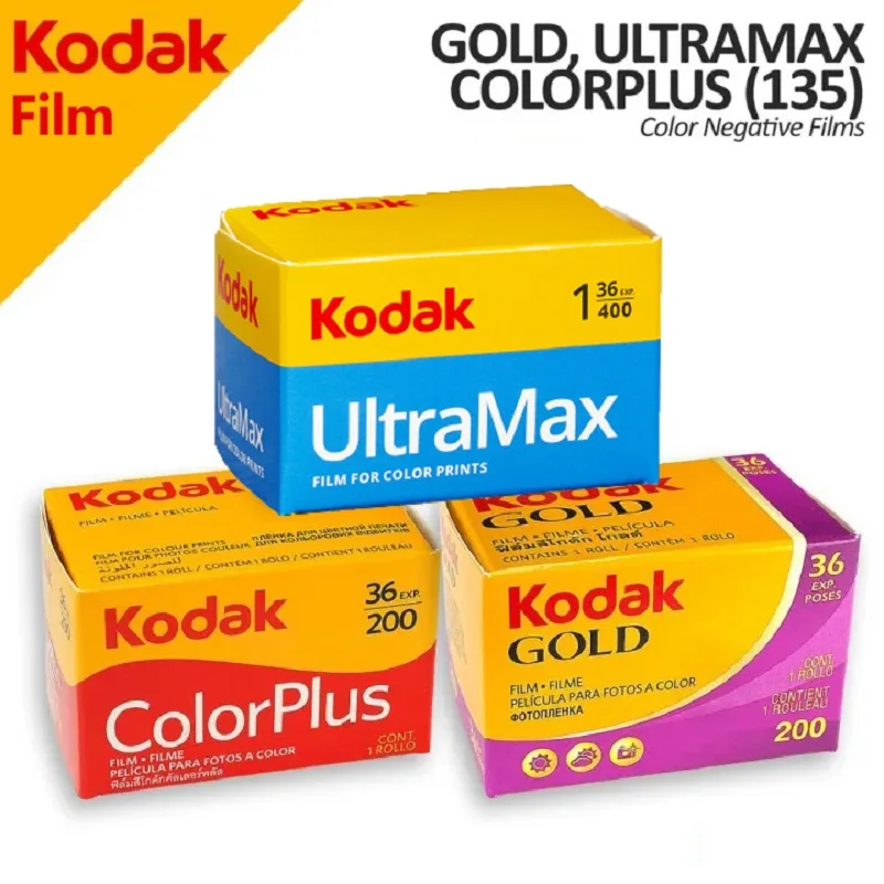 KODAK ColorPlus 200 /UltraMax 400/Gold 200 Color Print 35mm Film 36 Exposure per Roll Fit For M35 / M38 /H35 Camera 2025 year5