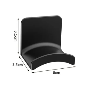 Universal Wall Mounted Headphone Stand, Gaming Controller Holder, Headset Display Rack, Under Desk Hanger Hook for Headset Main Sales Headset Support - №3