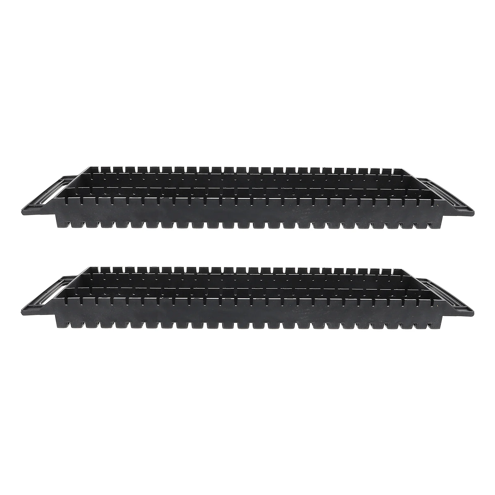 

2Pcs Anti-Static Bar Rack 25-Slot Dual-Ear Static Frame Circuit Board Holder Sturdy Easy Install Pcb Rack Static- Frame