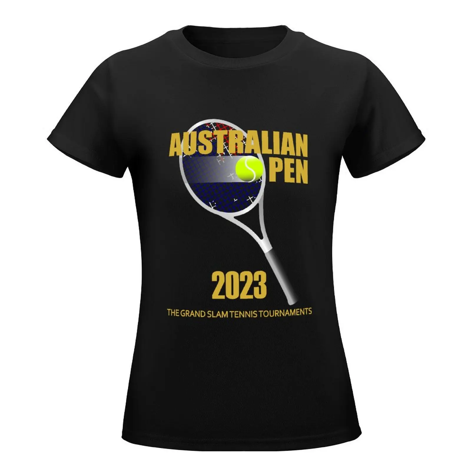 Exciting 2023 Grand Slam Tennis Australian Open T-Shirt funny summer clothes tops cute tops tshirts woman