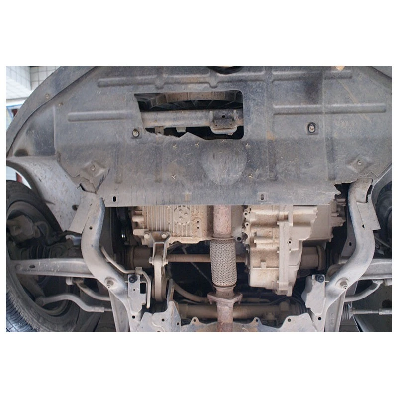 سبيكة تحت المحرك لوحة حماية سبلاش درع الطين الحاجز غطاء قطعة من نسيج حامي ل Roewe 550 2008-2014 1.8L #2