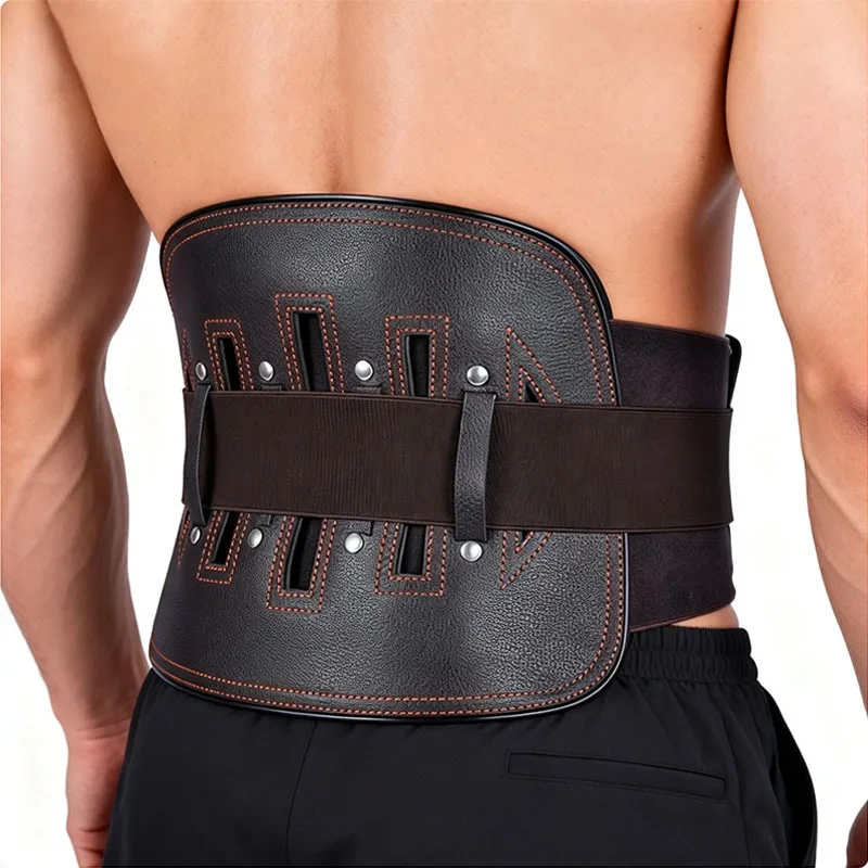 

Пояс для поддержки спины из стальной пластины для грыжи поясничного диска, ишиаса, сколиоза, облегчение боли с регулируемыми ремнями для мужчин и женщин