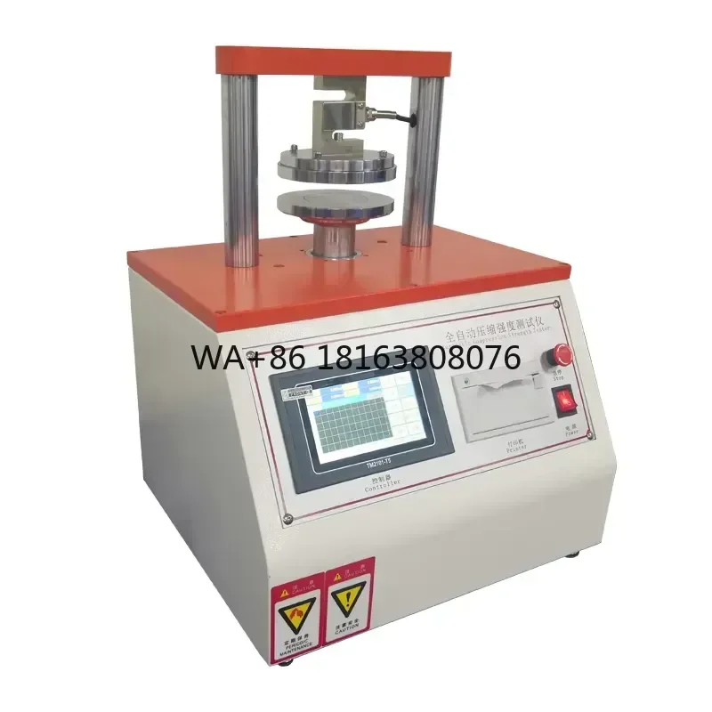 Intelligent compressive strength tester, flat pressure test equipment, ring pressure tester