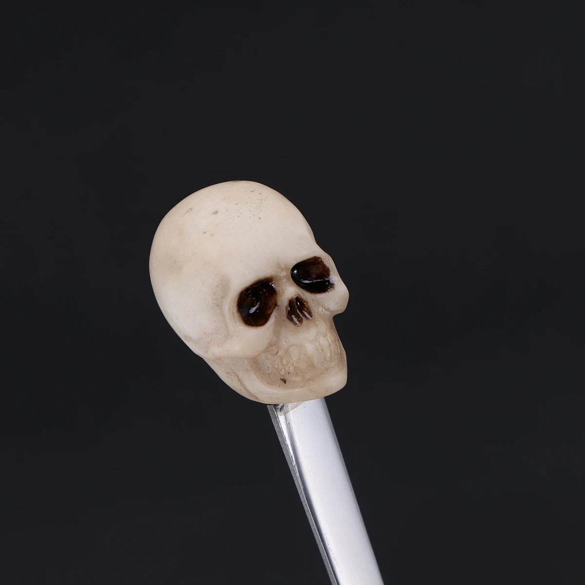 

Resin Skull Spoon and Fork Set Stainless Steel Food Grade 304 for Coffee Cappuccino Espresso Tea Dessert Salad Appetizer Use