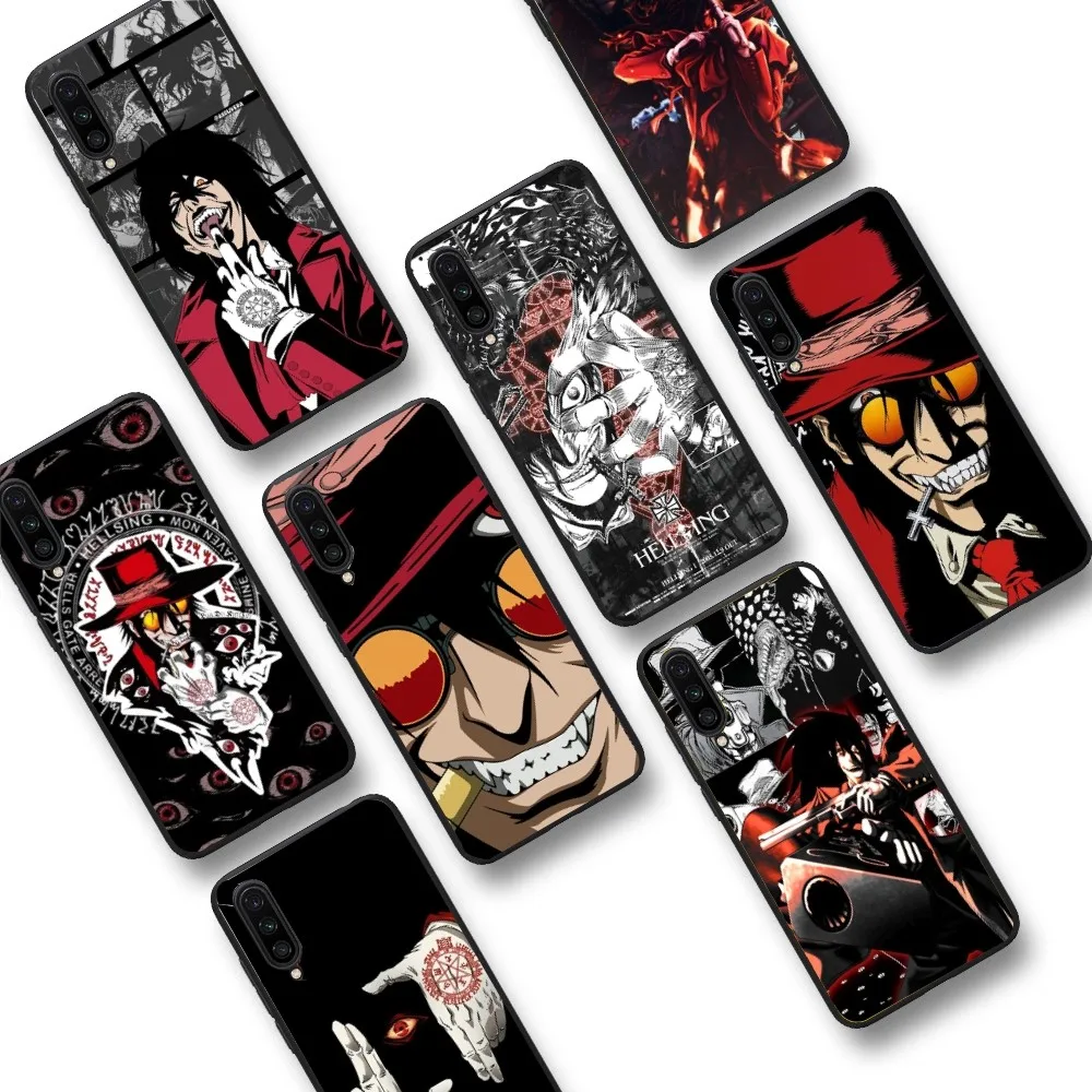 Alucard Hellsing Anime Phone Case For Xiaomi Mi 5X 8 9 10 11 12 lite pro 10T PocoX3pro PocoM3 Note 10 pro lite