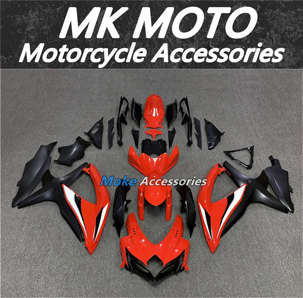 

Motorcycle Fairings Kit Fit For gsxr600/750 2008 2009 2010 Bodywork Set High Quality ABS Injection NEW Red Black