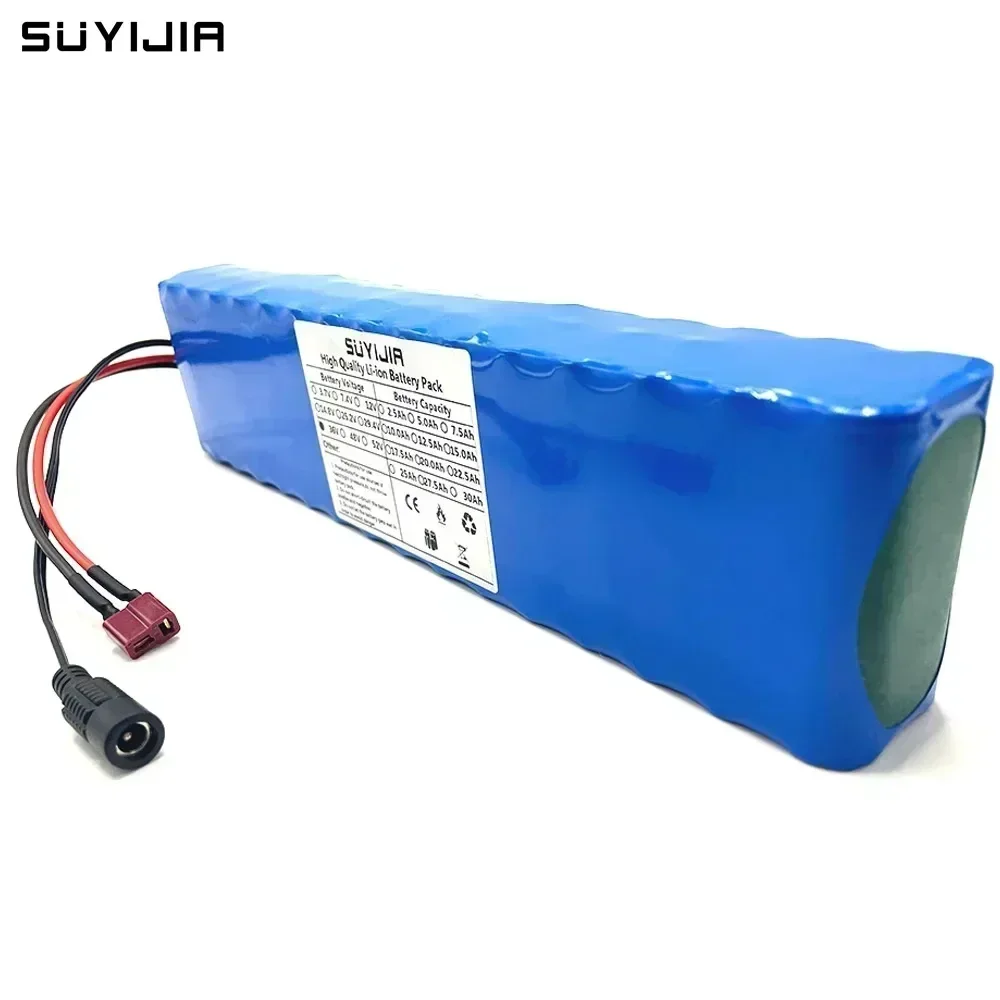 36V 18650 Rechargeable Lithium Battery Pack 10S3P 7500mAh BMS System1000W Stronger Power Suitable for Electric Scooter Bicicleta