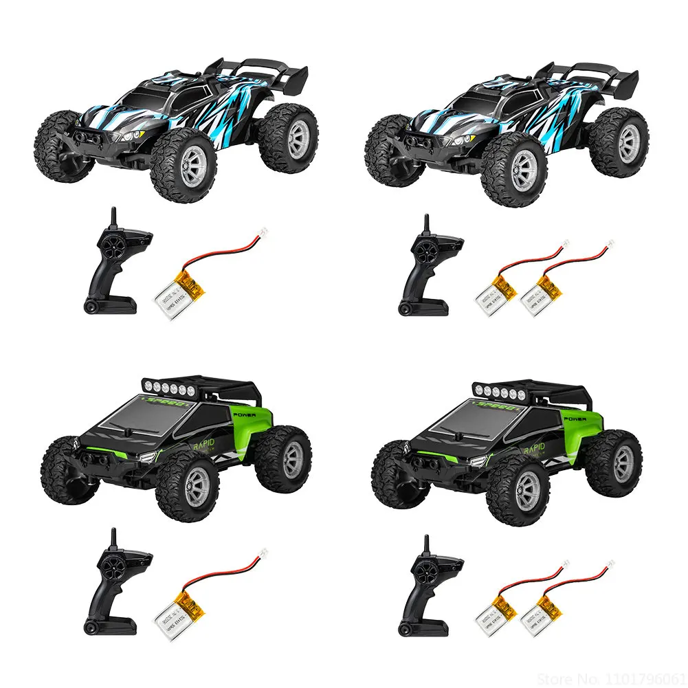 Juguetes de Control remoto para niños, camiones todoterreno de alta velocidad, 2,4 GHz, coche de carreras a Control remoto, Buggy, regalo de cumpleaños