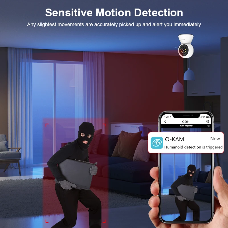 Vstarcam 3MP Wireless WIFI PTZ Camera Smart Home Indoor WiFi Surveillance Audio Cam CCTV Auto Tracking Security Baby Monitor