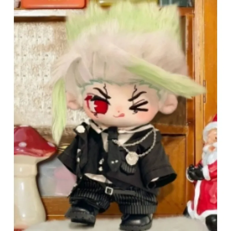 

Dr.STONE Shigami Senkuu Body Dress Up Cotton Dolls 20Cm Stuffed Anime Cosplay Plushie Toys for kids Gifts