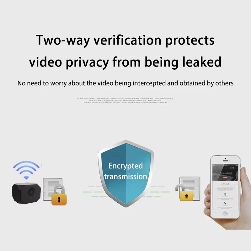 Lenovo Wireless Camera 4K Surveillance Security Mini Video Cam Night Vision Motion Detect Camcorder Mini Cam Monitor Smart Home image 5