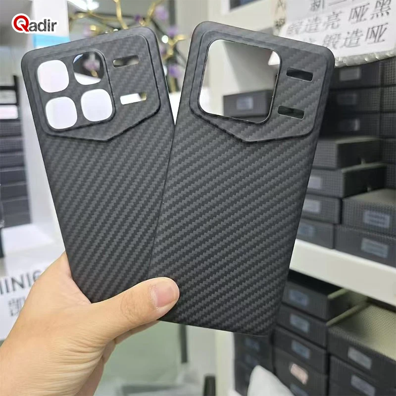 

Qadir Genuine Carbon Fiber Phone Case for Redmi K70Ultra champion Thin Aramid Fiber K70Ultra champion Business Phone Case XIAOMI