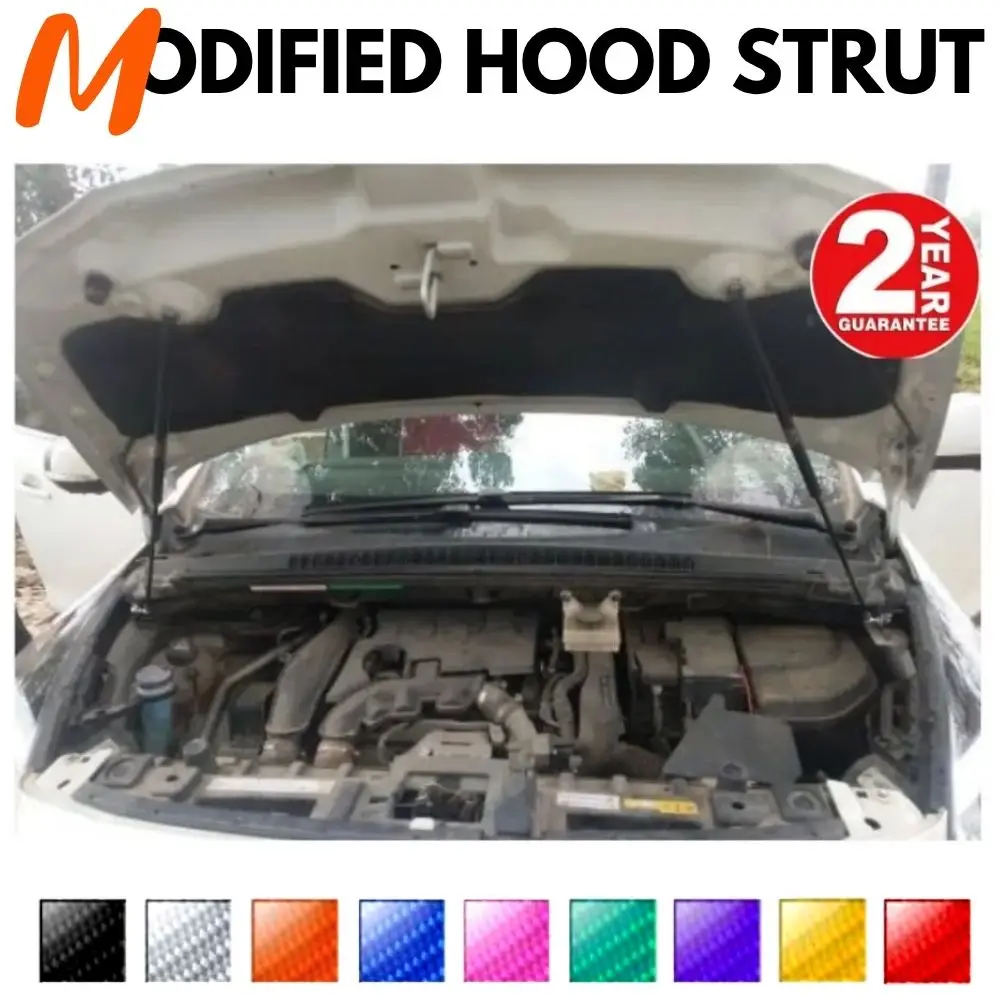 

Front Hood Struts for Peugeot 3008 2009-2015 Shock Lift Supports Bonnet Gas Dampers Springs No-Drill