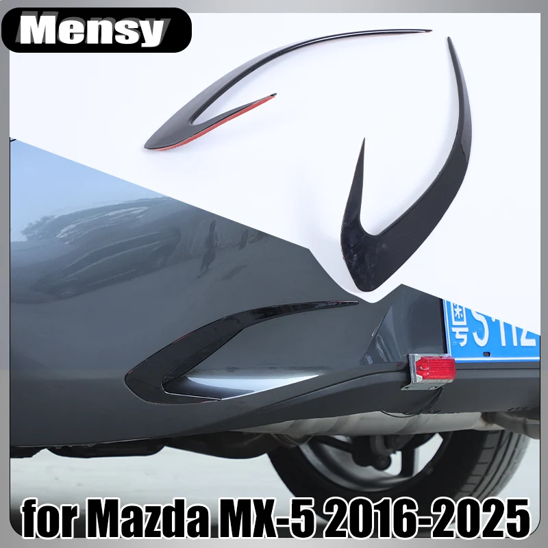 

For Mazda MX-5 Miata ND 2016 2017 2018 2019-2025 Front Rear Bumper Splitter Spoiler Air Vent Cover Spoiler ABS Body Kits Tuning