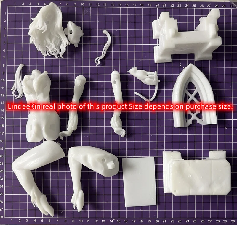 

LinDeekin D130 Индивидуальные 3D гаражные комплекты Неокрашенная фигурка GK Модели Белая смола Несобранные головоломки модели персонажей