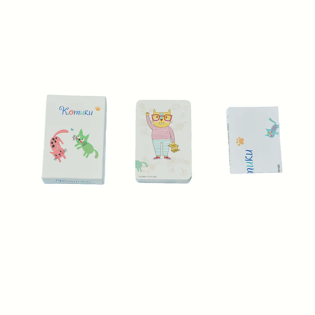 《Komuku》《Selfie Media》Russian Version of the Card Game, Kitten Table Game, Board Game, Interactive Game, Perfect Game for Parties, Christmas Gift