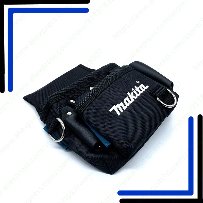 Makita 2-карманные крепления для гвоздей, инструмент, поясная сумка, держатель, универсальная ручная дрель, многофункциональная сумка для переноски на талии