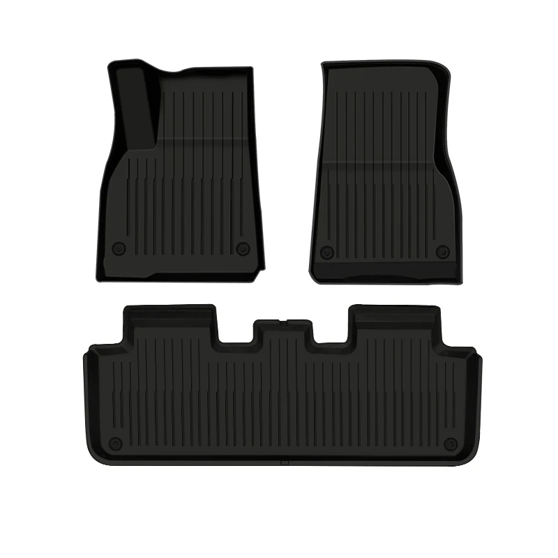 Injection TPE all weather Car Floor Mats for Teslas Model Y  Interior Accessories