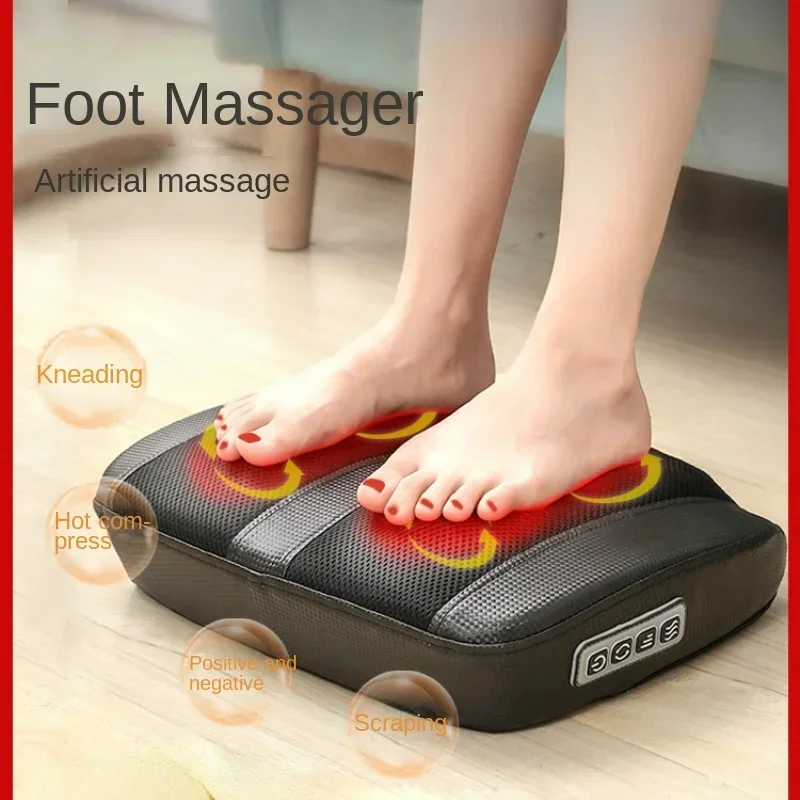 

Home Automatic Sole Massager, Leg Roller with Timing Function, Plantar Point Meridians Kneading, Foot Massage Machine