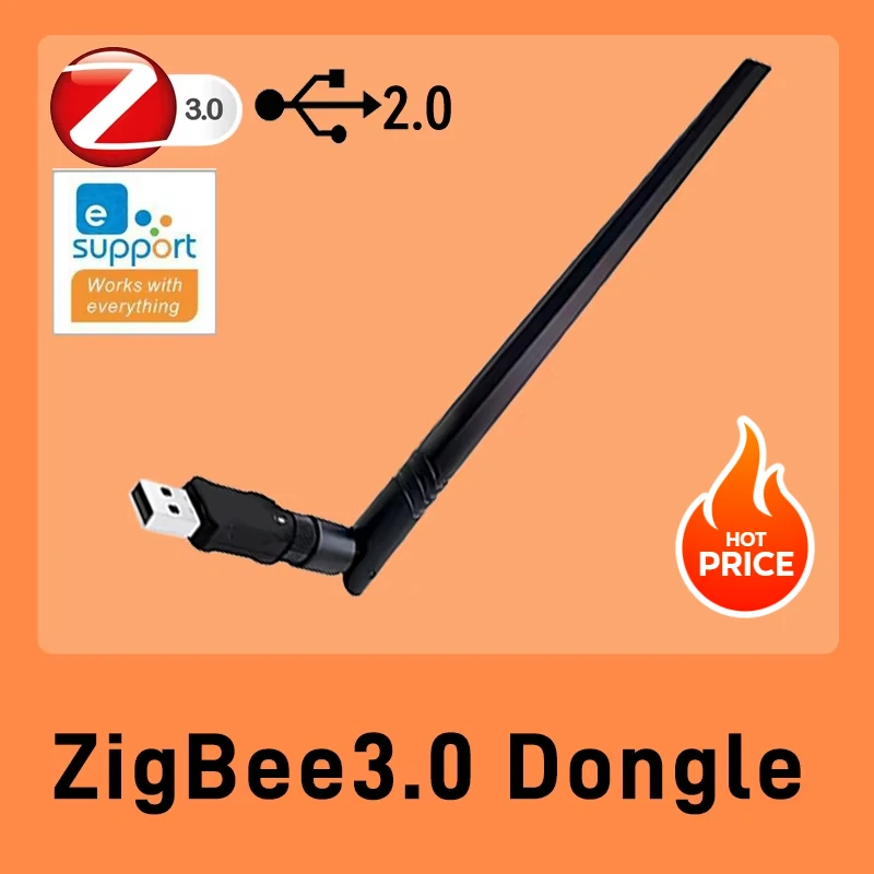 EWelink Zigbee3.0 USB Dongle EFR32MG21 Wireless Gateway Alexa Google Home Voice Control Compatible with Zigbee Devices