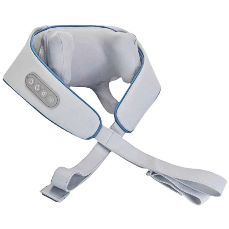 6D Kneading Massage Shawl Electric Neck Shoulder Massager Trapezius Back Muscle Massager Pain Relief Cervical Vertebra Relax