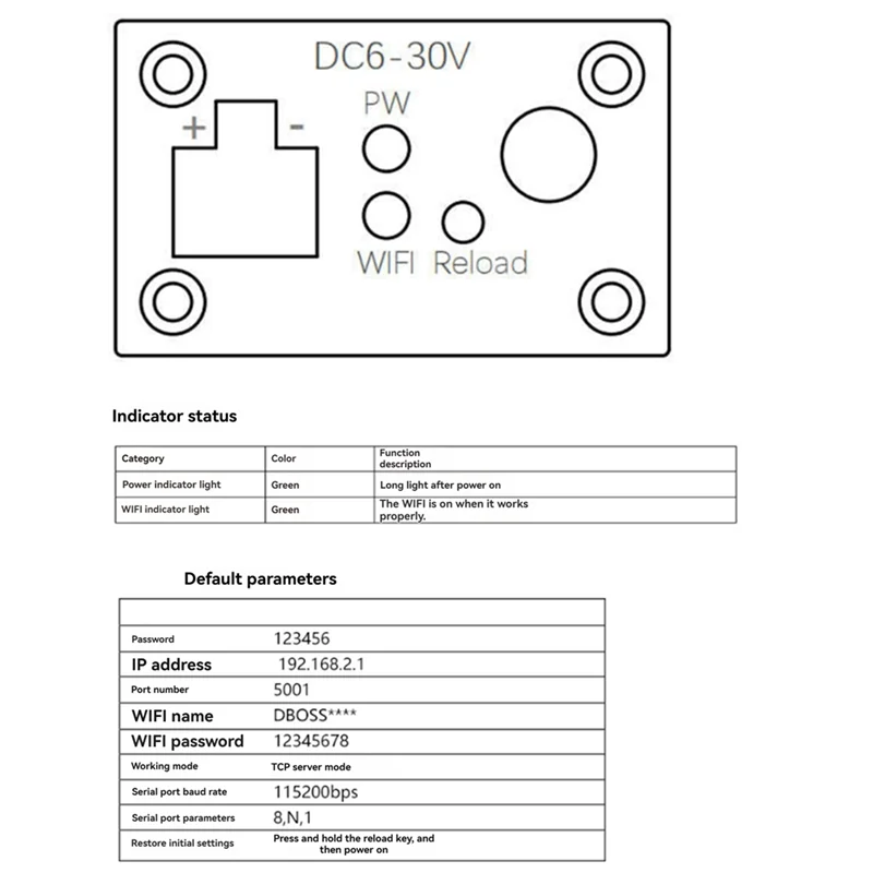 【جديد】خادم Modbus Wifi التسلسلي Rs485 إلى Wifi Rail Type Wireless Network Communication Rtu Module Mqtt Gateway