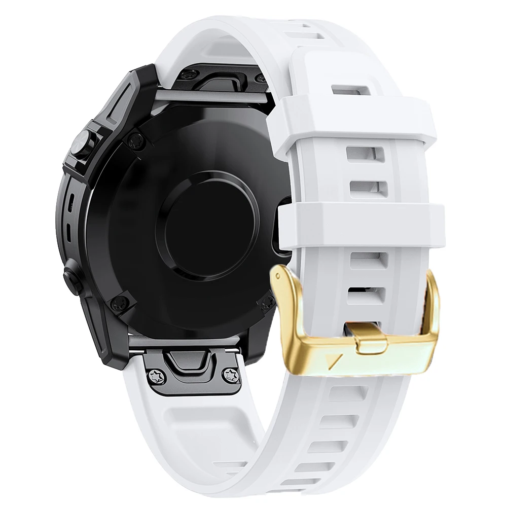 Correa de silicona para reloj Garmin Fenix 7S Pro 6S Pro 5S Plus, pulsera de silicona de 20mm, liberación rápida, 5S