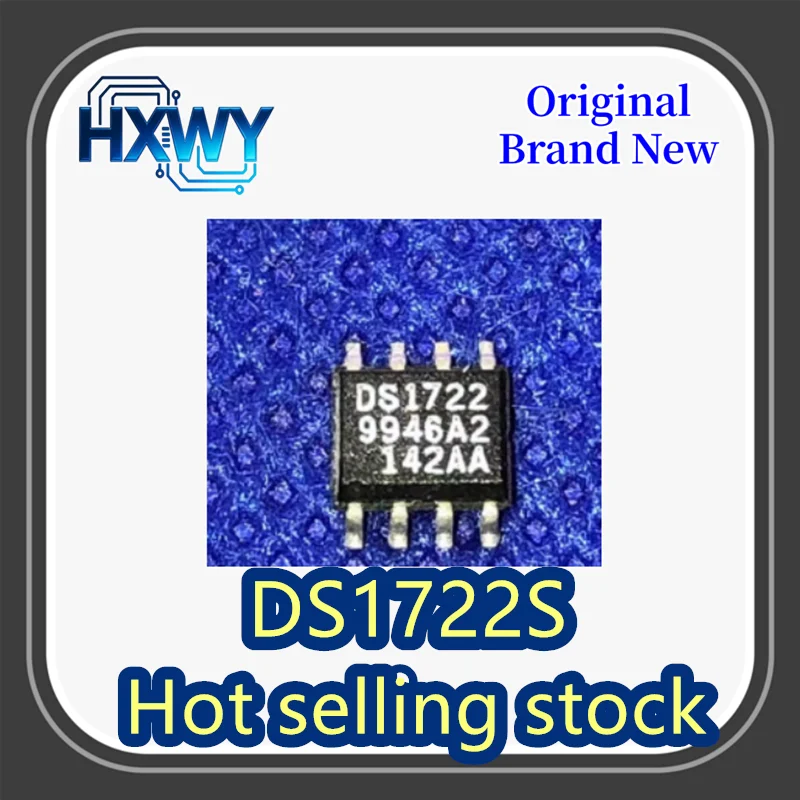 

(5/50 pieces) DS1722S DS1722 SOP-8 Temperature Sensor Chip Brand New Original