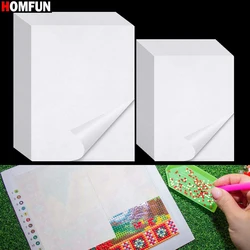 HOMFUN 10/20/50pcs Diamond Painting Release Paper, Non-stick Cover Dustproof Release Oil Paper, 5D DIY Replacement Accessories