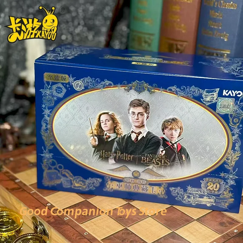 

Оригинальная карта KAYOU Harry Potter Ultimate Edition, коллекционные карты ведьм, полная коробка, подлинная TC, железный треугольник, карточные игры, игрушки