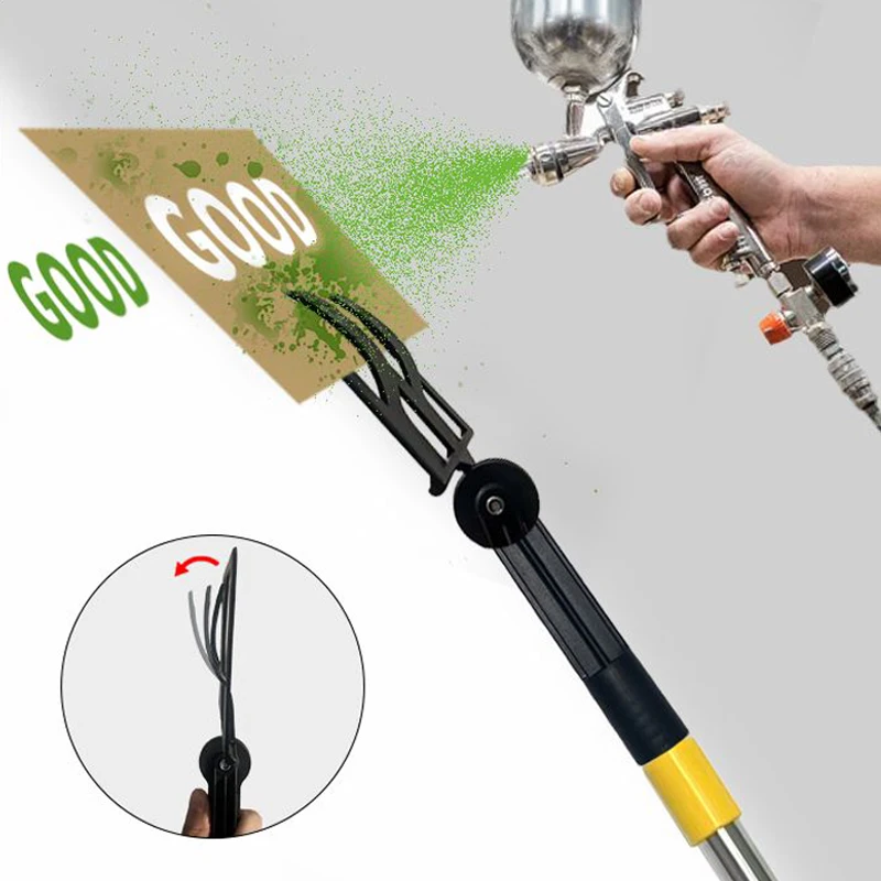 

The baffle holder anti splash 180 ° adjustable steering is suitable for covering color separation tools during spraying