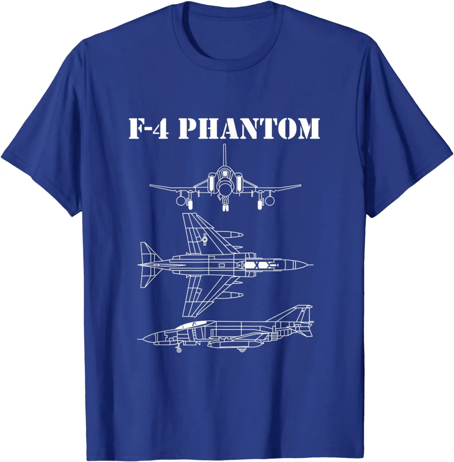 F-4 Phantom Fighter Jet Airplane Pilot Military Men T-Shirt Short Sleeve Casual 100% Cotton O-Neck T Shirt