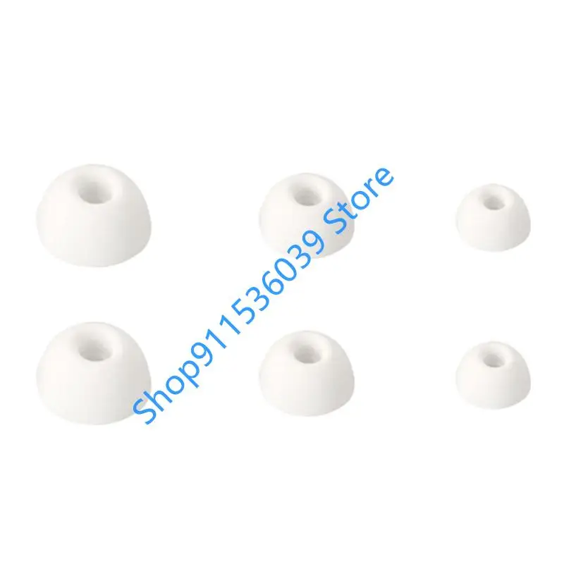 6 قطعة سماعة غطاء من السيليكون ل Realme Buds T200 بطانة للأذن وسادة سماعة رأس لاسلكية داخل الأذن قبعات الأذن يغطي سماعات الأذن