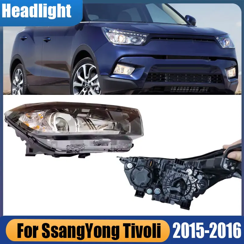 

For SsangYong Tivoli 2015 2016 Car Light Front Bumper Head Light Day Light Driving Light Signal Lamp Auto Headlight 8310135100