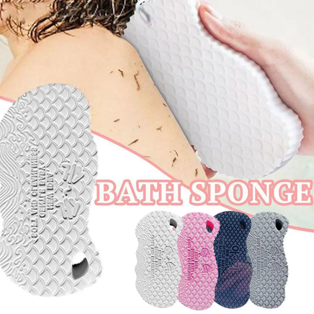 Neue weiche Schwamm Körper wäscher Bad Peeling Massage gerät Körper dusche tote Reiniger Werkzeug Bürsten entferner Haut peeling Haut l2m8