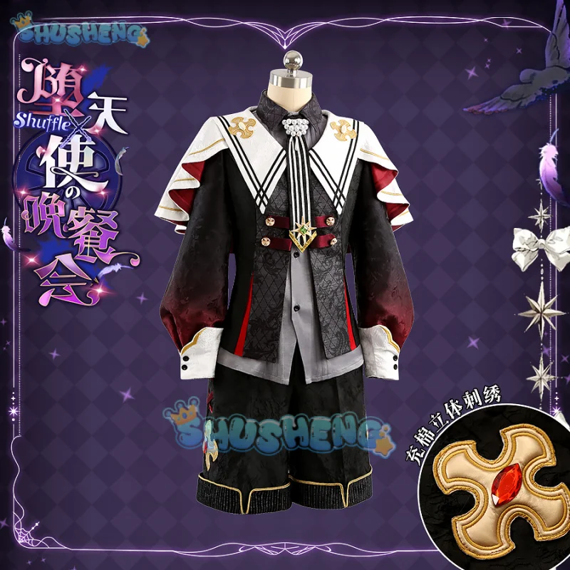 أزياء فرقة النجوم Suou Tsukasa Shinobu Sengoku Mashiro Tomoya Hanamura Fuyume أزياء تنكرية للملاك الساقط زي الهالوين