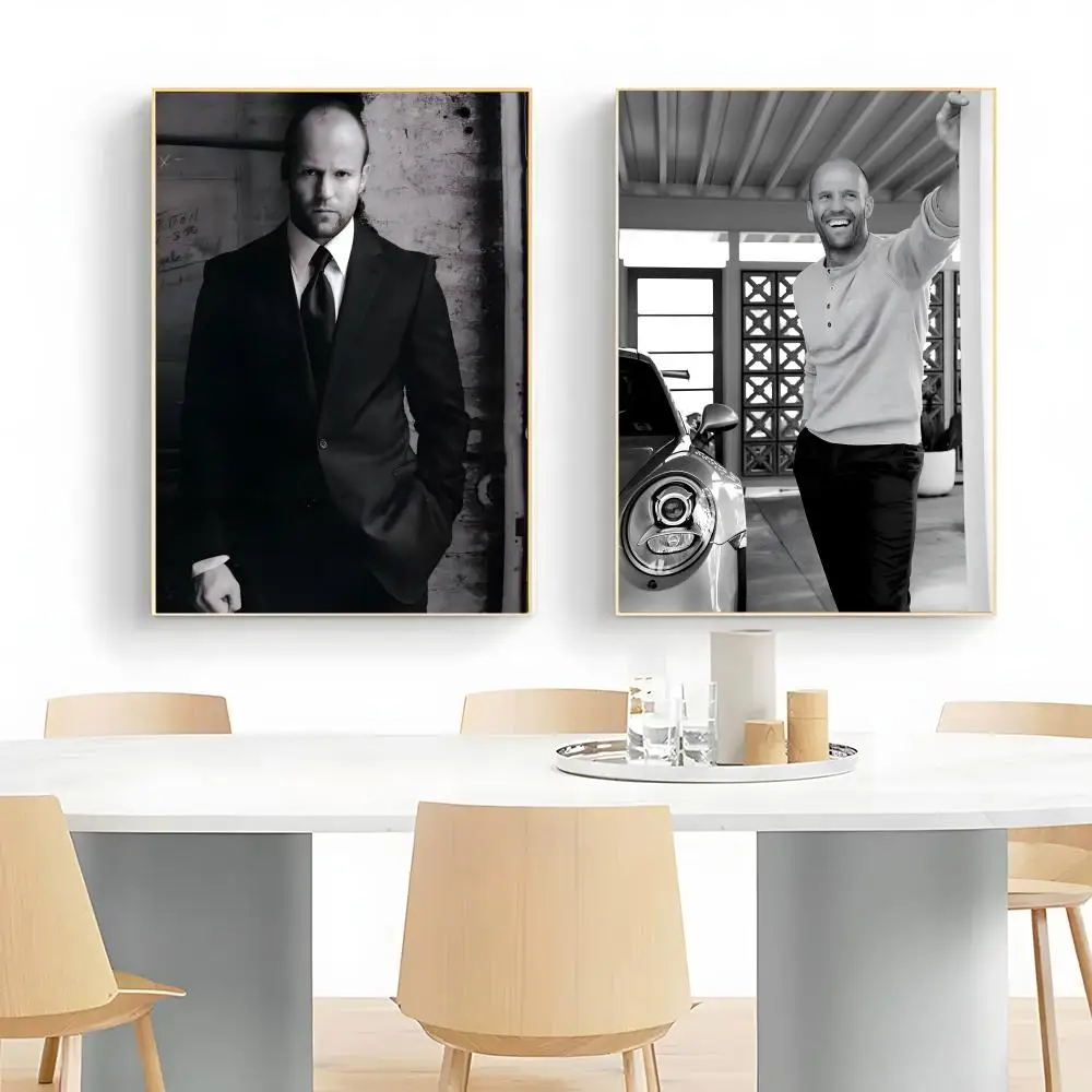 j-Jason Statham Action_Star Poster Wall Art Print Poster Decorative Mural Home Decor Gift Unframed