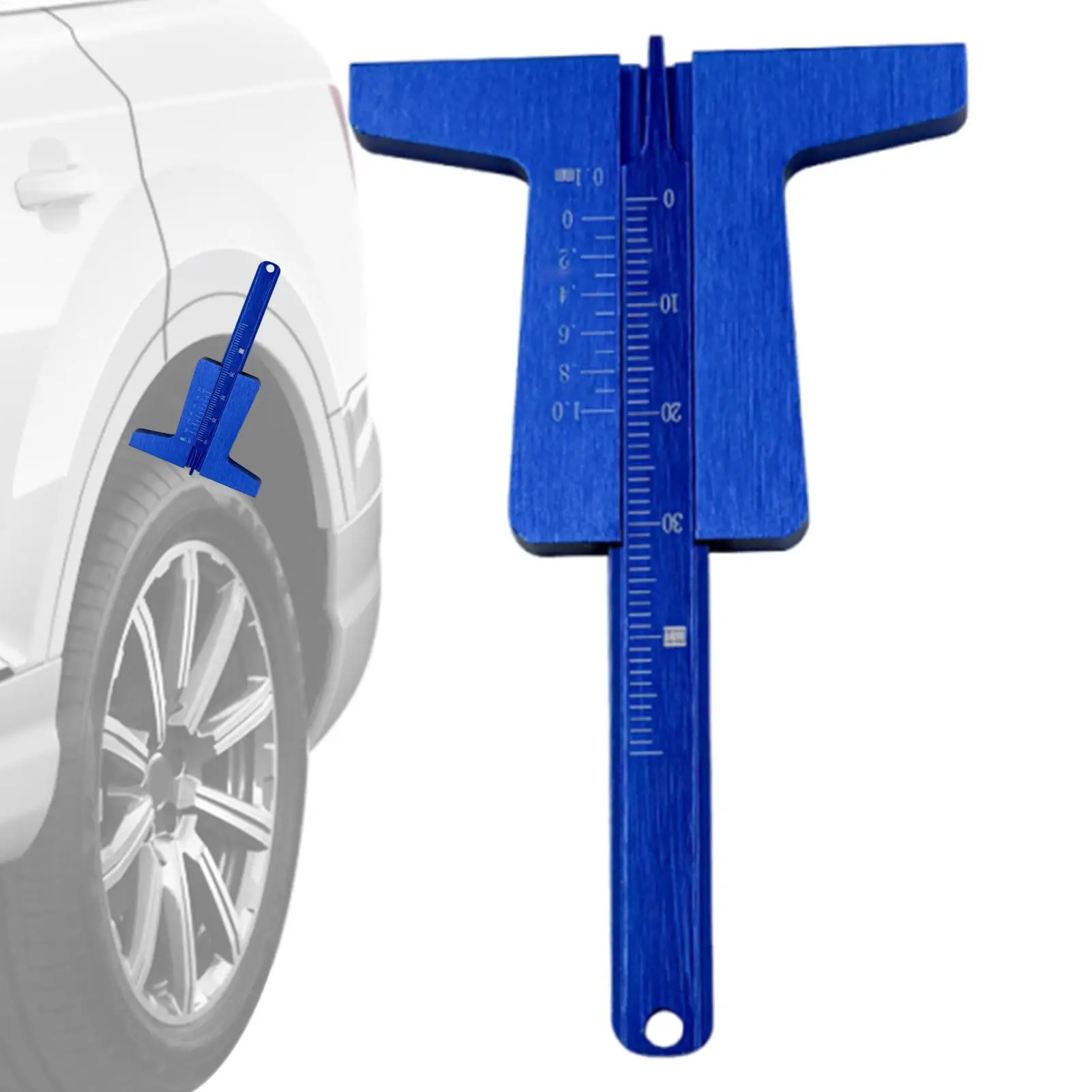 

Tire Depth Gauge Auto Depth Gauge For Accurate Tread Measurement Measure Tool Depthometer Thread Wear For Car Van Trailer Wheel