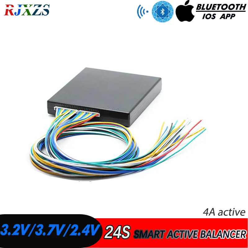 24S 4A LiFePO4 Lithium Ion LTO  Active Smart Balance Board With Bluetooth-Compatible Full Charge  Battery  Box