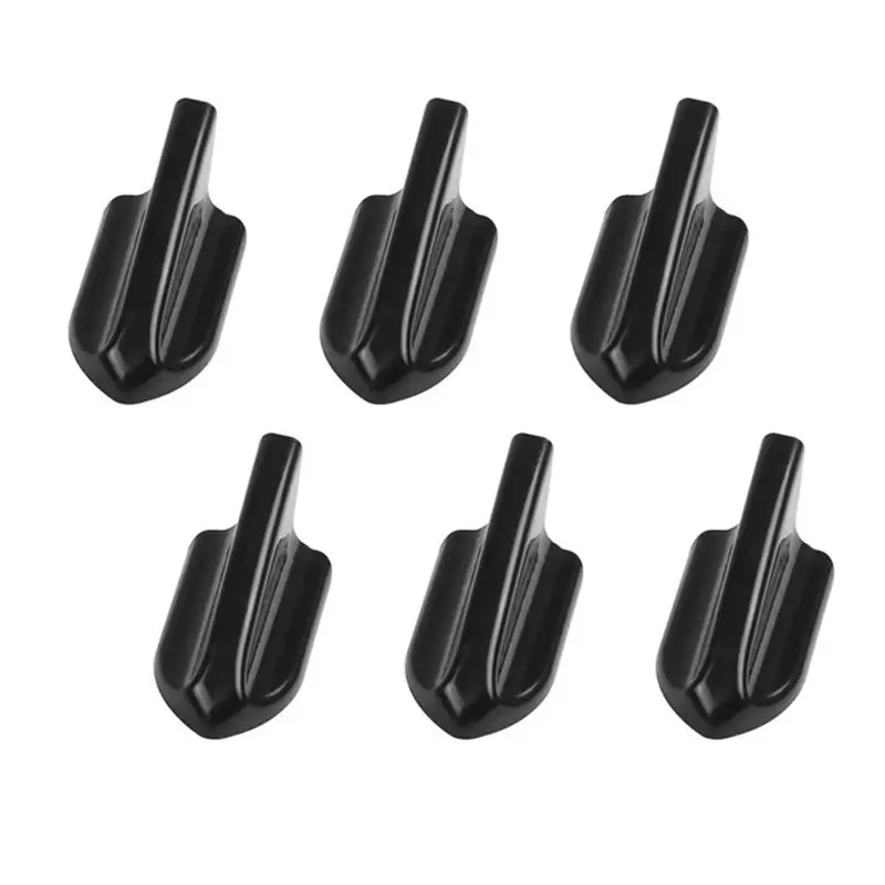 30Pcs Black Car EVO-Style PP Roof Shark Fins Spoiler Wing Kit Vortex Generator-T61C