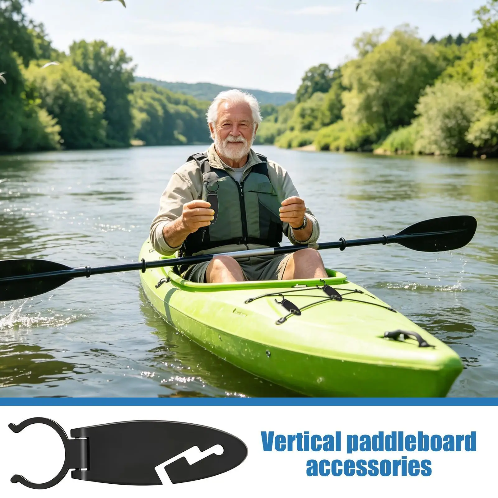 Paddleboard Cup Holder Universal Anti-Slip Portable Waterproof Canoe Phone Mount For Outdoor Stand Up Paddle Board Canoes Boats