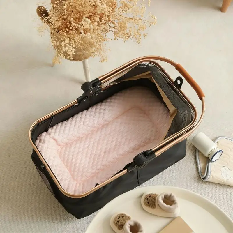 

CORB Comfortable Pram Cool Pad Easy to Clean & Maintain Polyester Baby Pram Cooling Mat for Outdoor Activity